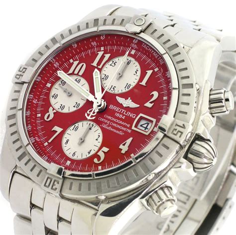 breitling chronograph ebay